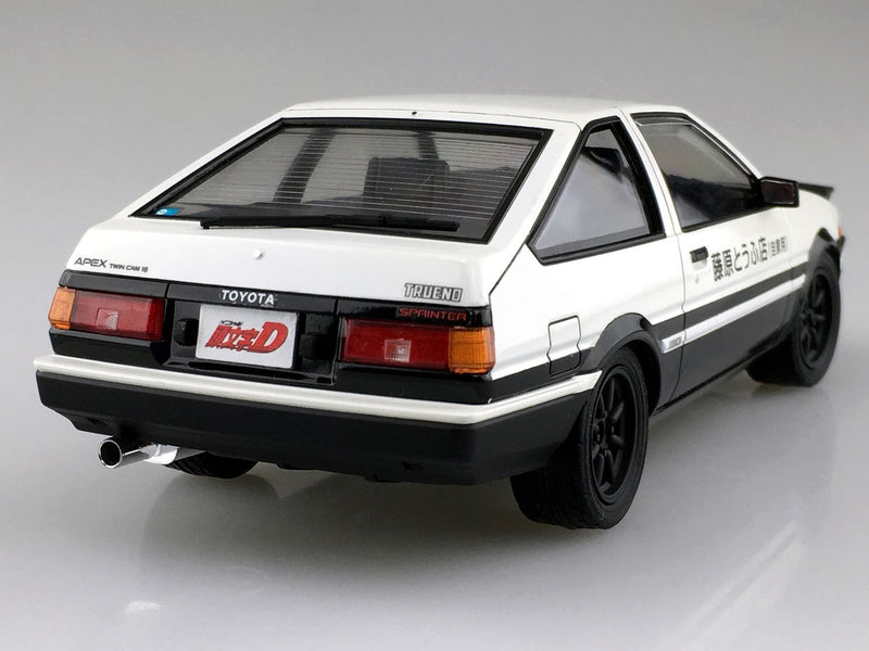 Initial D 1/24 Fujiwara Takumi Toyota AE86 Trueno Project D Ver.