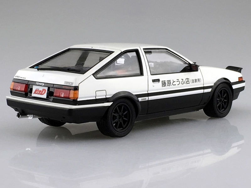 Initial D 1/24 Fujiwara Takumi Toyota AE86 Trueno Project D Ver.