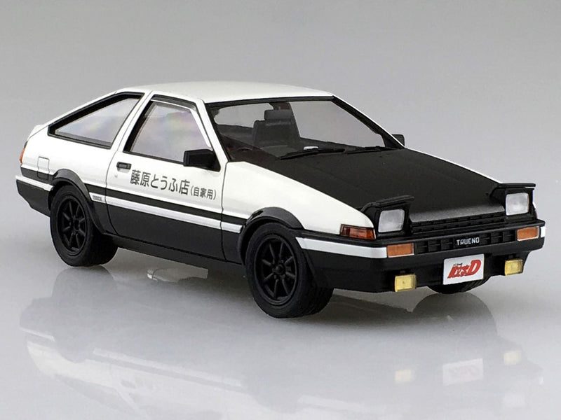 Initial D 1/24 Fujiwara Takumi Toyota AE86 Trueno Project D Ver.