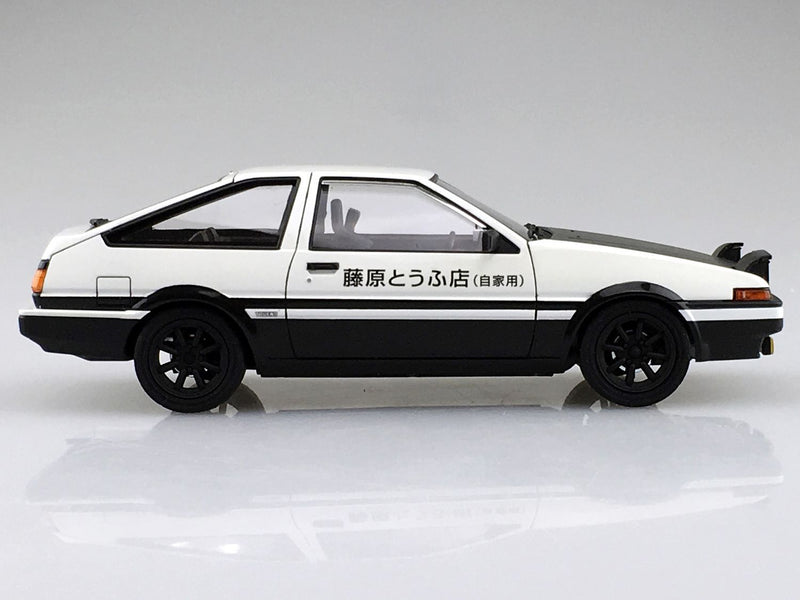 Initial D 1/24 Fujiwara Takumi Toyota AE86 Trueno Project D Ver.
