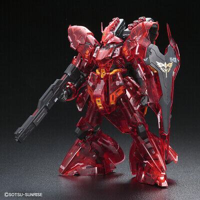 Bandai Gundam Base Limited RG 1/144 Sazabi (Clear Color)