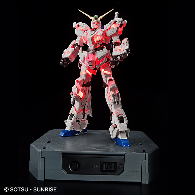 Bandai Gundam Base Limited RG 1/144 Unicorn Destroy Mode ver TWC (Lighting Model)