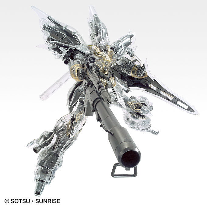 Gundam Base Limited Master Grade (MG) 1/100 MSN-06S Sinanju (Mechanical Clear)