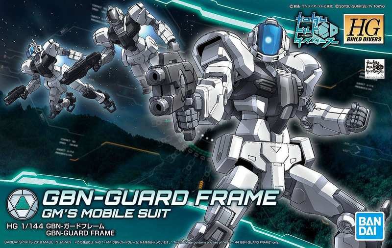 High Grade (HG) HGBD 1/144 GBN-Guard Frame