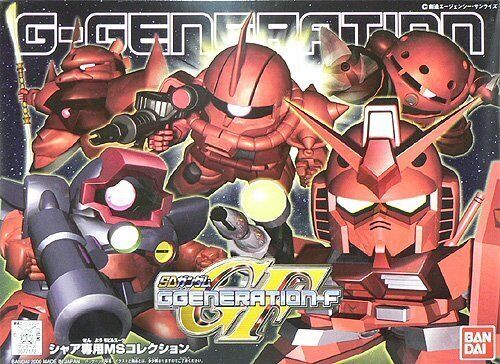 SD Gundam G Generation Char's Mobile Suit Collection