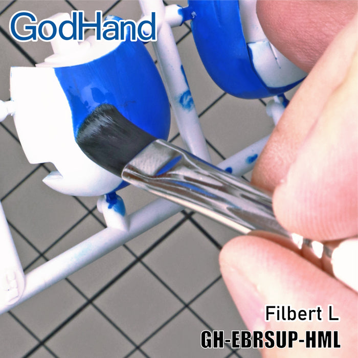 GodHand Brushwork Softest Filbert L (GH-EBRSUP-HML)