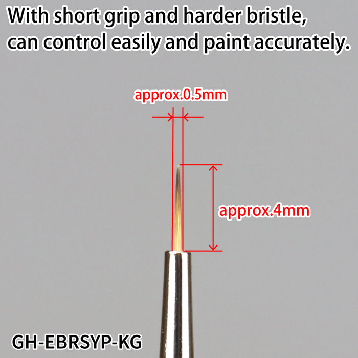 GodHand Brushwork Shortgrip Sharp Point Extra Fine (GH-EBRSYP-KG)