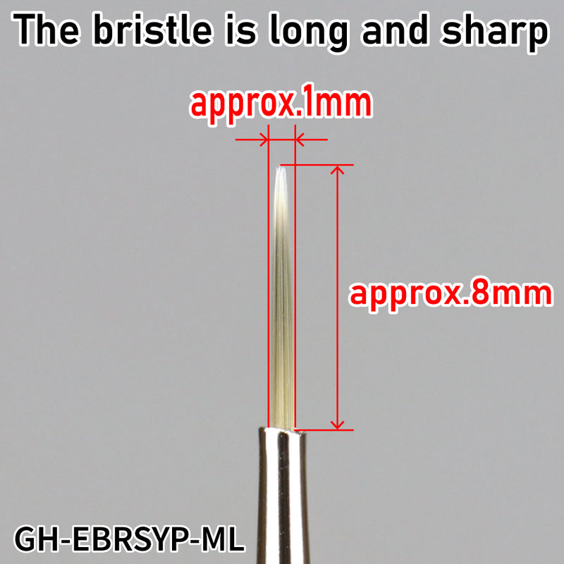 GodHand Brushwork Shortgrip Point Brush L (GH-EBRSYP-ML)
