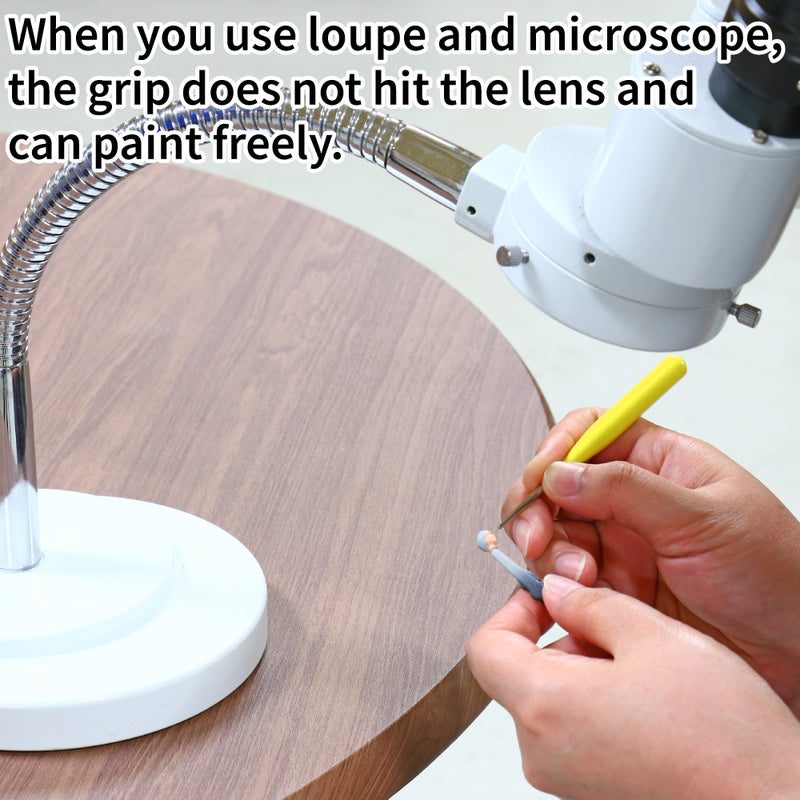 GodHand Brushwork Shortgrip Oblique Brush S (GH-EBRSYP-NS)