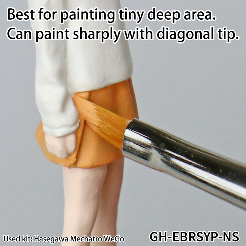 GodHand Brushwork Shortgrip Oblique Brush S (GH-EBRSYP-NS)
