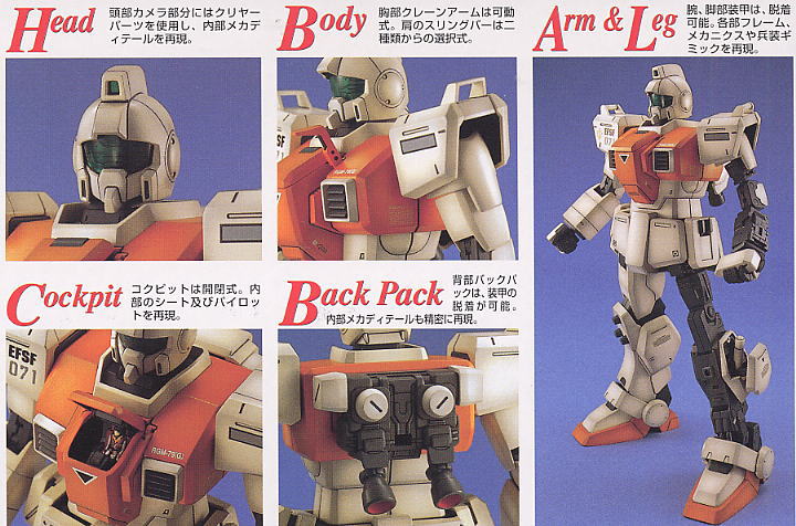 MG RGM-79[G] GM Ground Type (Bandai Master Grade 1/100)