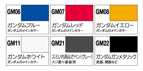 Gundam Marker GMS105 - Basic Set