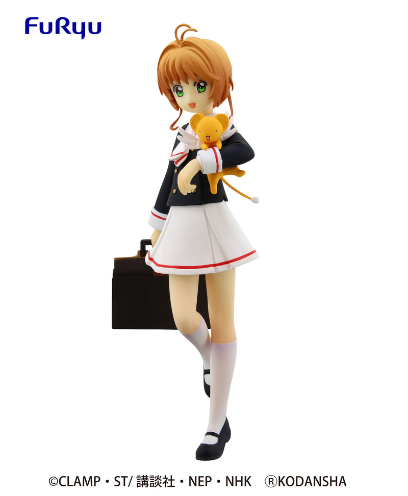 Furyu Figure - Cardcaptor Sakura Clear Card Series - Special Figure SAKURA Tomoeda Junior High School Uniform