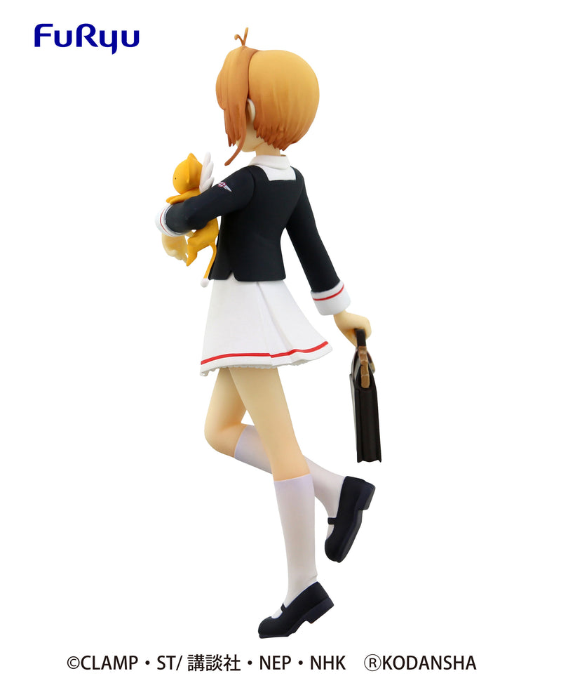 Furyu Figure - Cardcaptor Sakura Clear Card Series - Special Figure SAKURA Tomoeda Junior High School Uniform