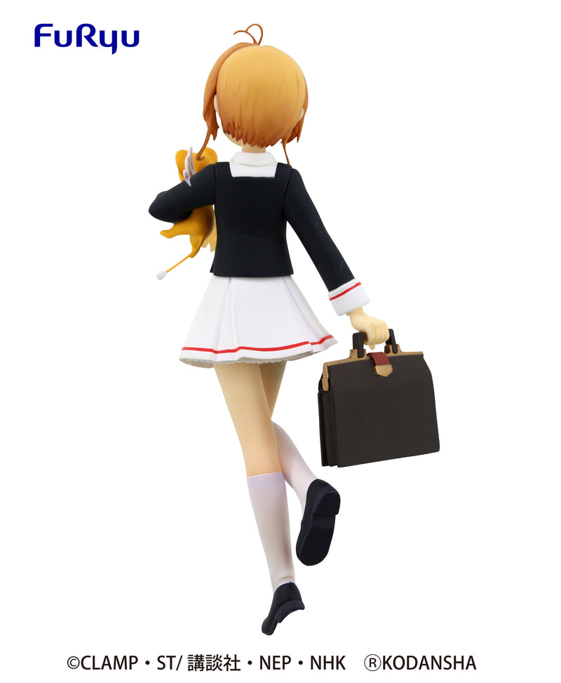 Furyu Figure - Cardcaptor Sakura Clear Card Series - Special Figure SAKURA Tomoeda Junior High School Uniform