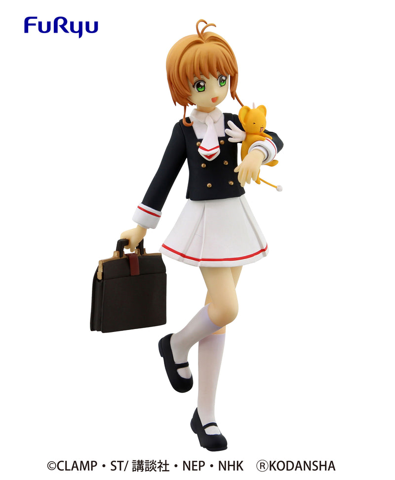 Furyu Figure - Cardcaptor Sakura Clear Card Series - Special Figure SAKURA Tomoeda Junior High School Uniform