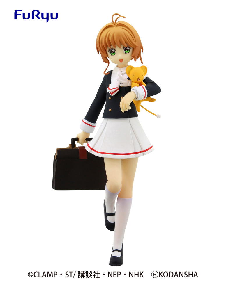 Furyu Figure - Cardcaptor Sakura Clear Card Series - Special Figure SAKURA Tomoeda Junior High School Uniform
