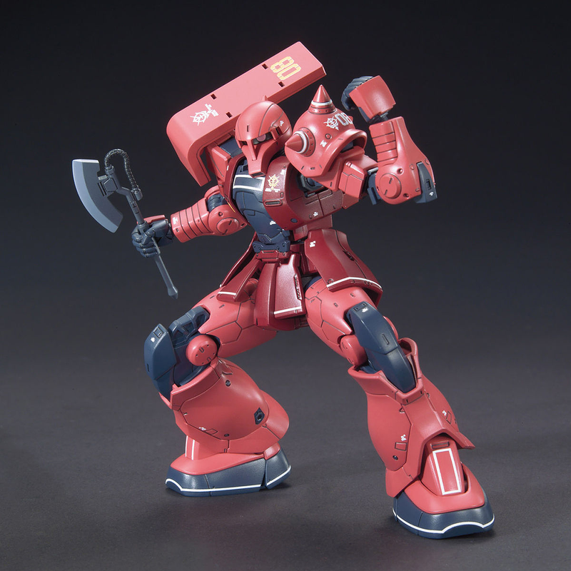 High Grade (HG) Gundam The Origin 1/144 MS-05S Char Aznable's Zaku I