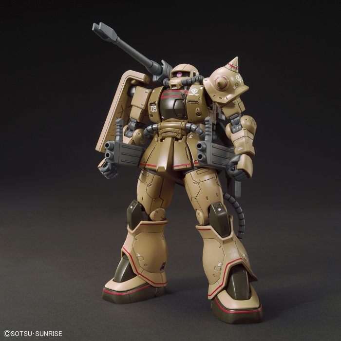 High Grade (HG) Gundam the Origin 1/144 MS-06CK Zaku Half Cannon