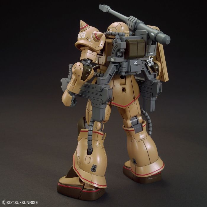 High Grade (HG) Gundam the Origin 1/144 MS-06CK Zaku Half Cannon
