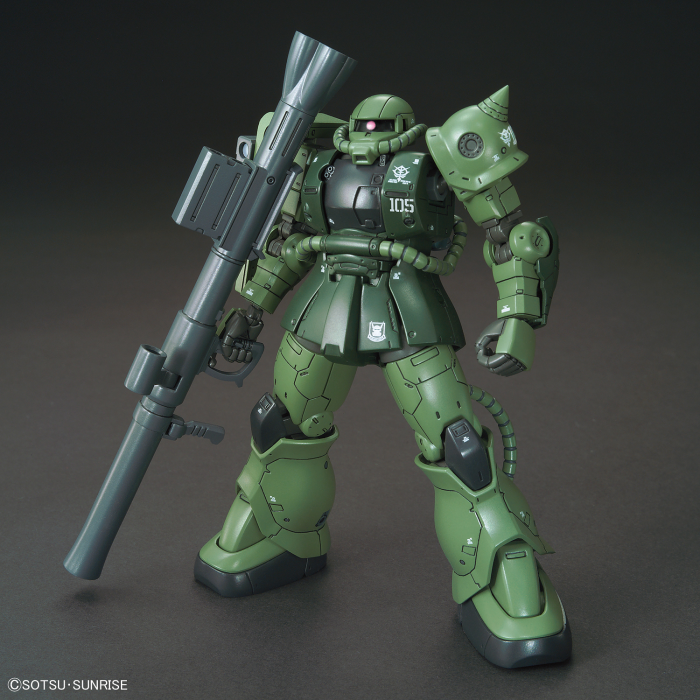 High Grade (HG) Gundam The Origin 1/144 MS-06C-6/R6 Zaku II C-6/R6