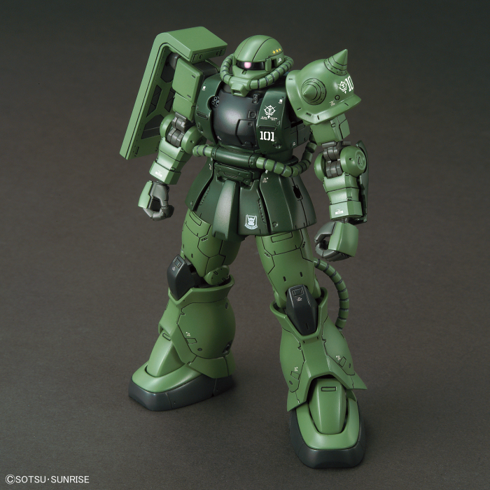 High Grade (HG) Gundam The Origin 1/144 MS-06C-6/R6 Zaku II C-6/R6