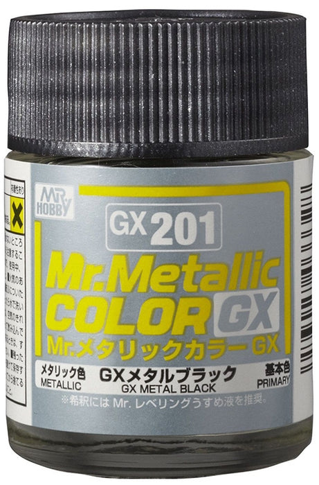 Mr.Metallic Color GX GX201 - Metal Black