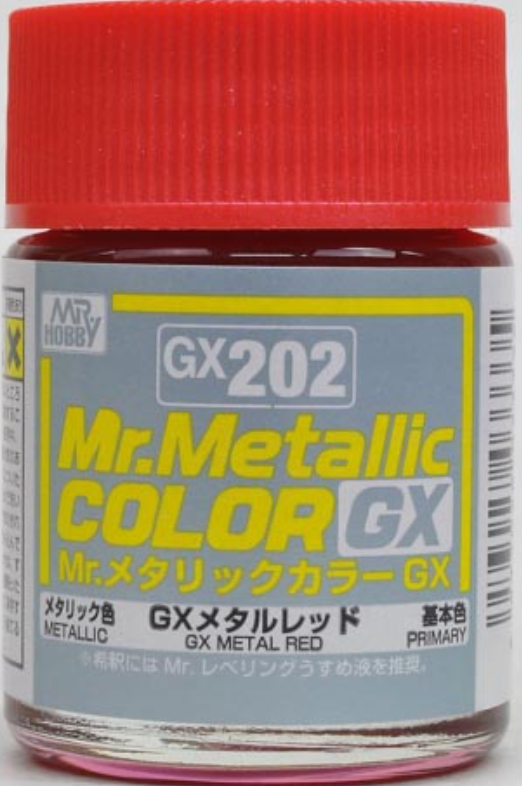 Mr.Metallic Color GX GX202 - Metal Red