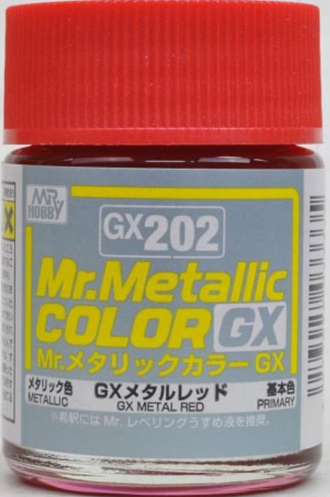 Mr.Metallic Color GX GX202 - Metal Red