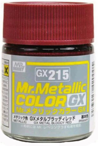 Mr.Metallic Color GX GX215 - GX Metal Bloody Red