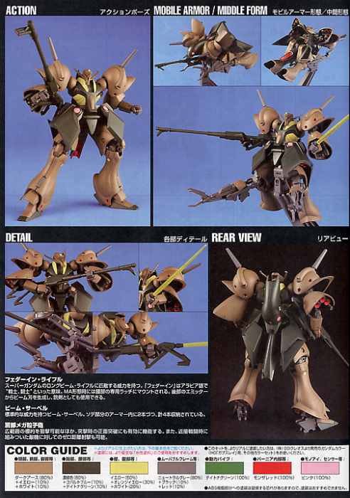 High Grade (HG) HGUC 1/144 RX-110 Gabthley