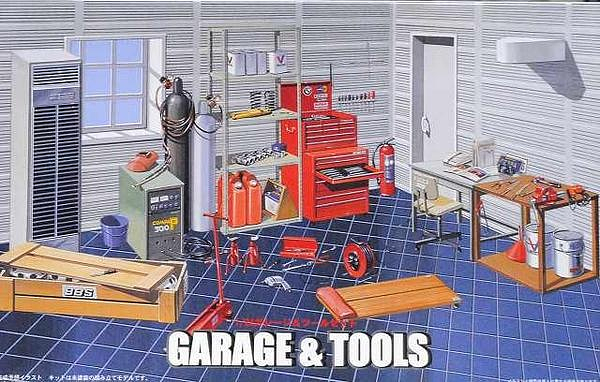 1/24 Garage & Tools