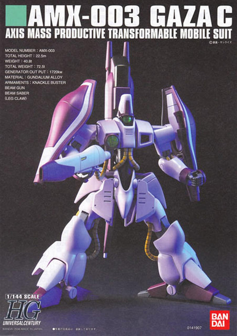 High Grade (HG) HGUC 1/144 AMX-003 Gaza C Haman Karn's Custom
