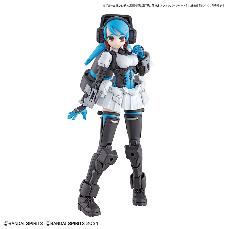 Girl Gun Lady & 30 Minutes Sisters (30MS) Compatible Option Parts Set