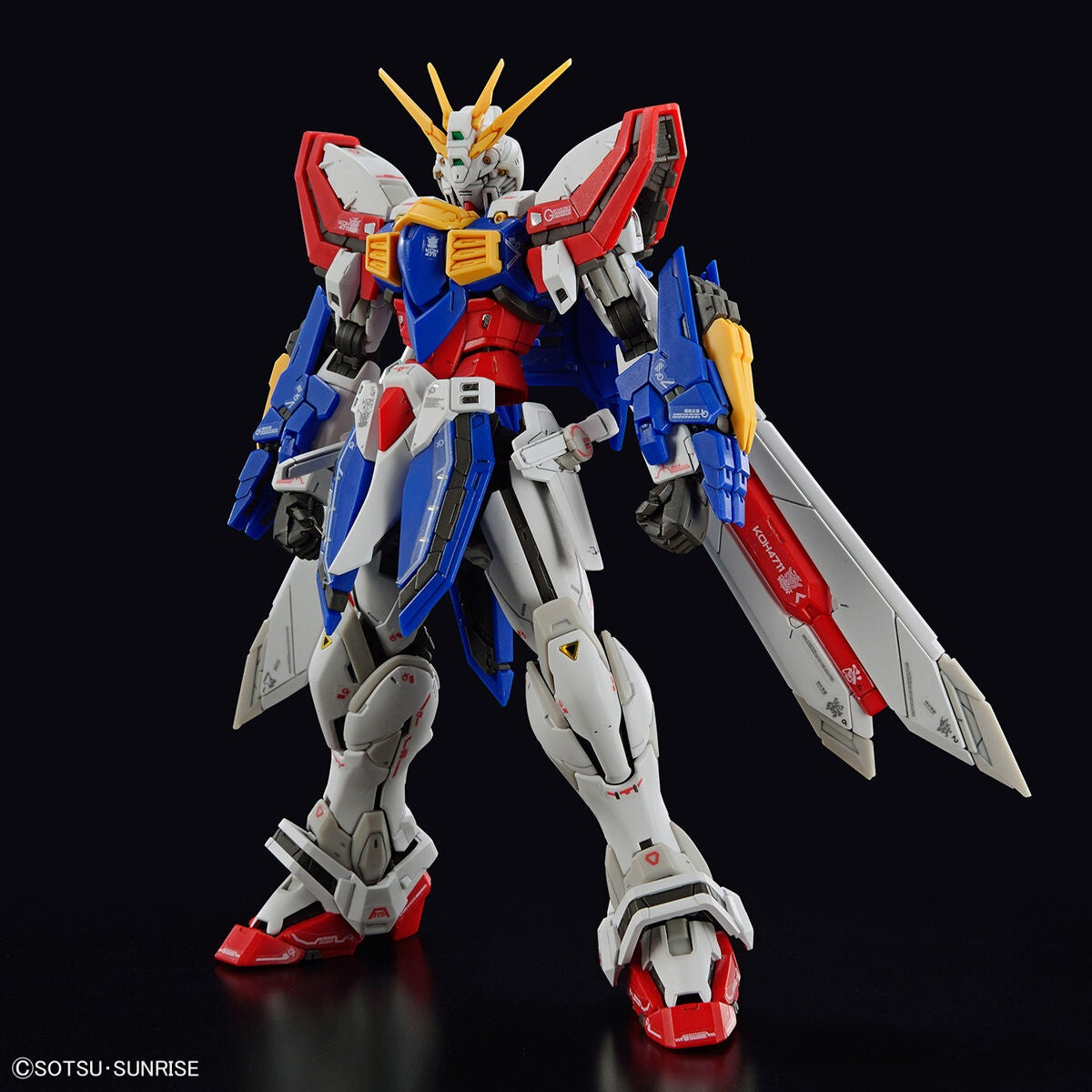 RG GF13-017NJII God (Burning) Gundam (Bandai Real Grade 1/144