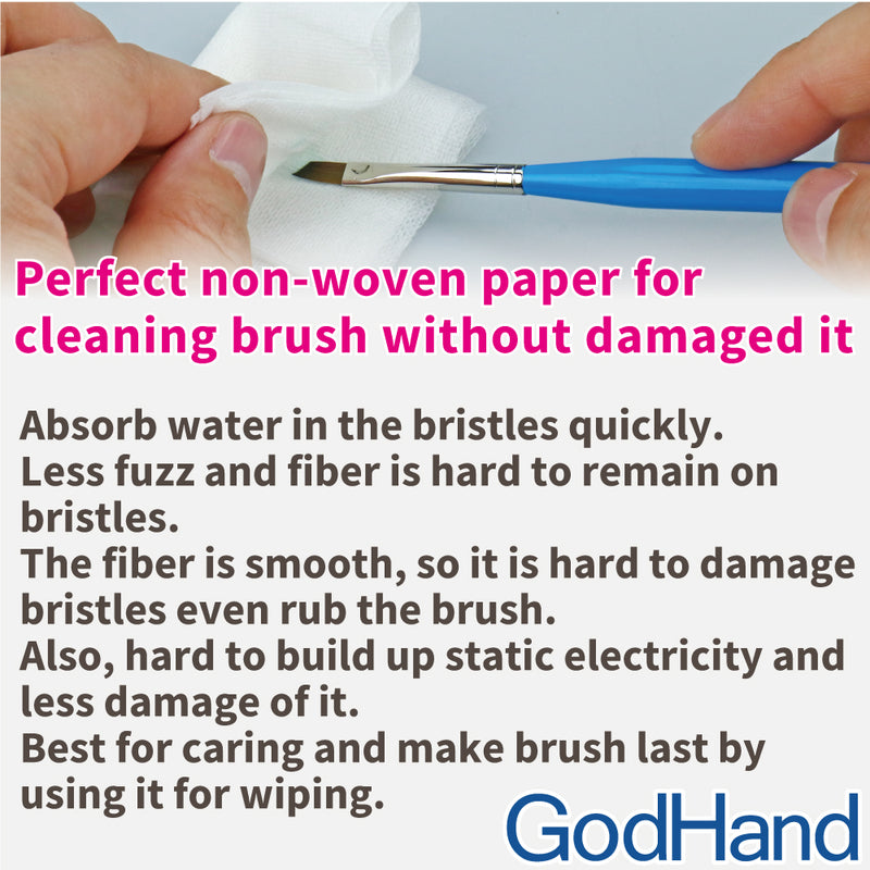 GodHand Brush Care Sheet (GH-BRS-FW)