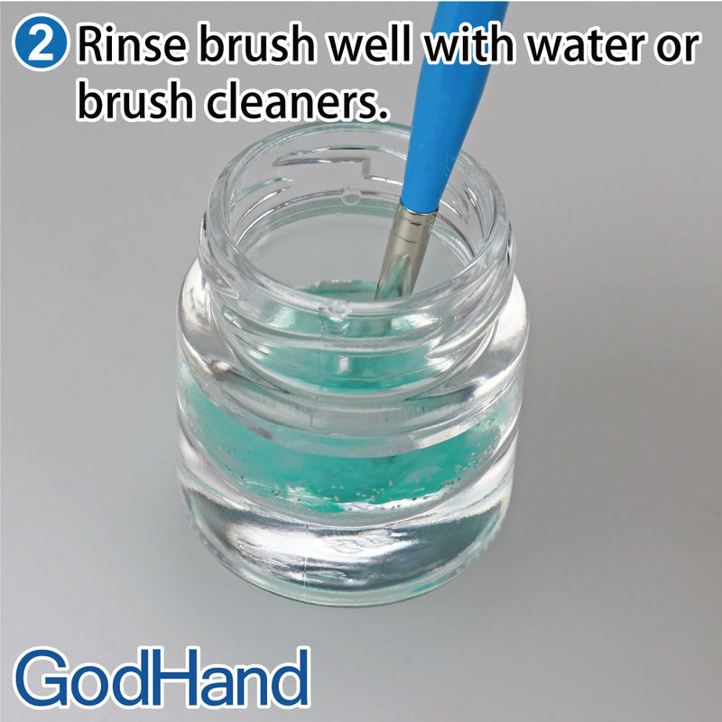 GodHand Brush Care Sheet (GH-BRS-FW)