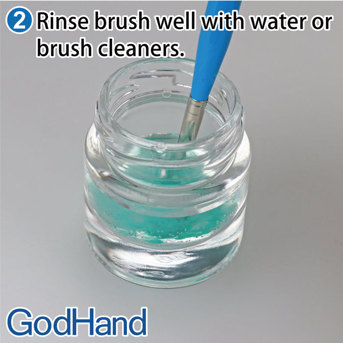 GodHand Brush Care Sheet (GH-BRS-FW)