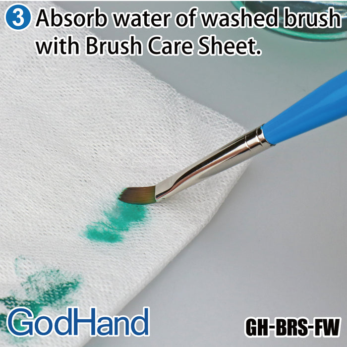 GodHand Brush Care Sheet (GH-BRS-FW)