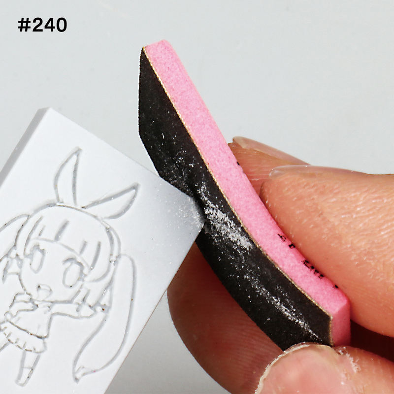 GodHand Kamiyasu Sanding Stick #240-3mm (5pcs) (GH-KS3-P240)