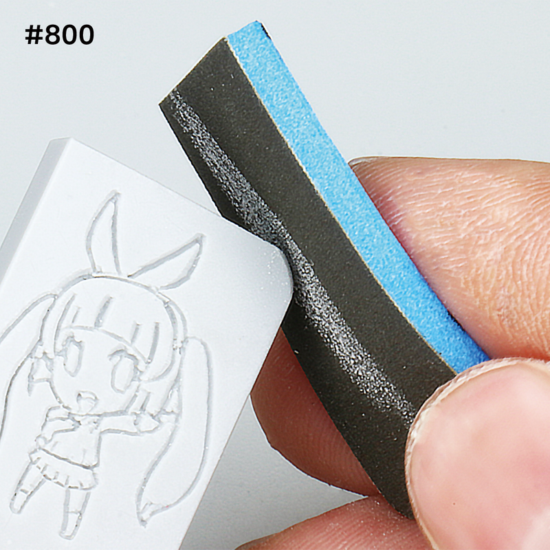 GodHand Kamiyasu Sanding Stick #800-3mm (5pcs) (GH-KS3-P800)