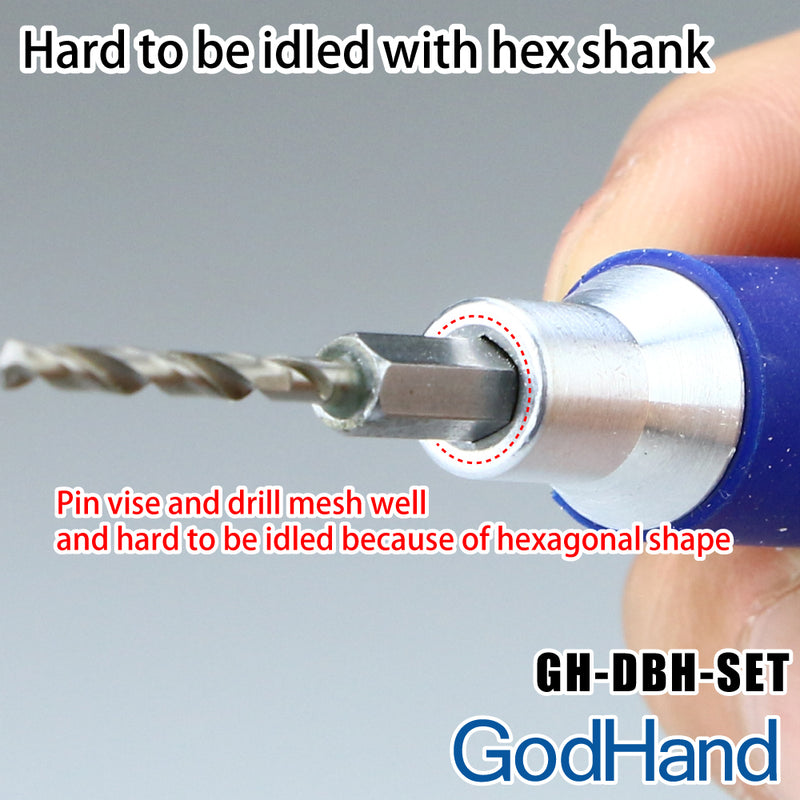 GodHand Quick Attachable Drill Bit Set Limited Set (GH-DBH-SET)