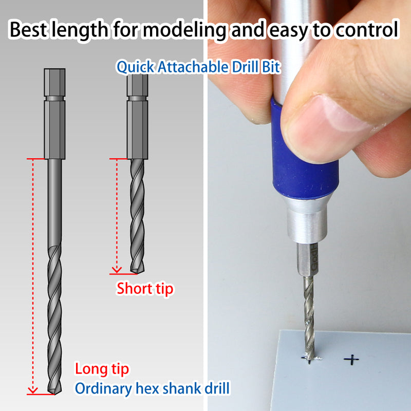 GodHand Quick Attachable Drill Bit Set Limited Set (GH-DBH-SET)