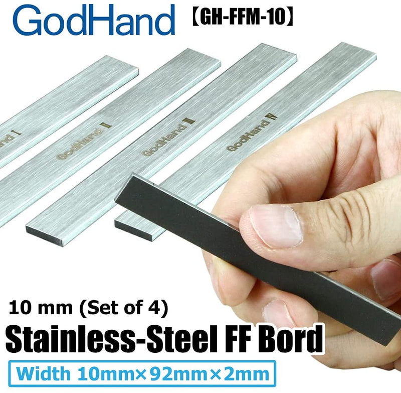GodHand Stainless-Steel FF Board Set 10mm (GH-FFM10-SET)