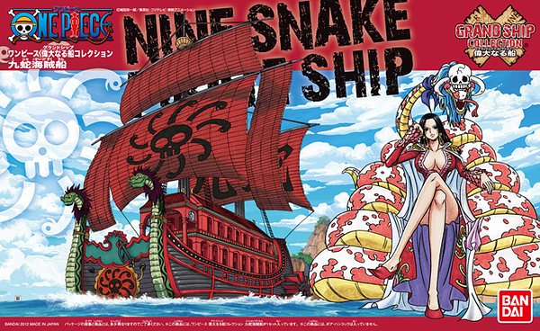 One Piece Grand Ship Collection - Nine Snake Pirate Ship