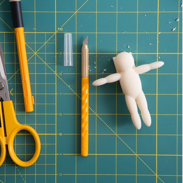 OLFA Graphics Art Knife with 5 Blades (AK-1/5B) (9153)