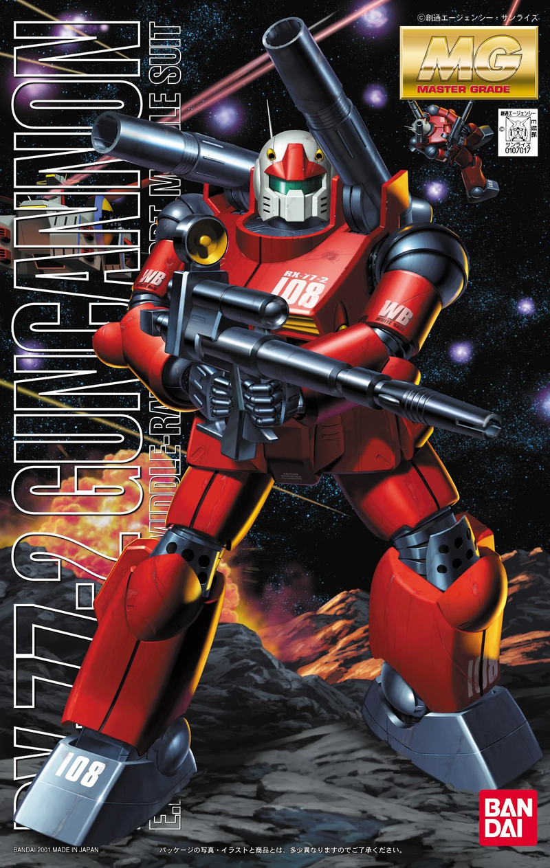 MG RX-77-2 Guncannon (Bandai Master Grade 1/100)