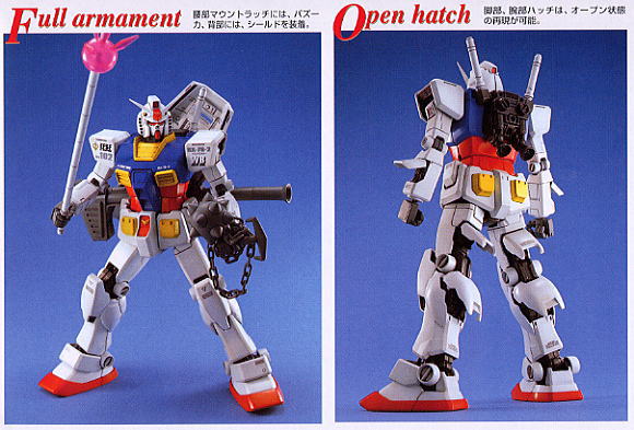 Bandai Master Grade (MG) 1/100 RX-78-2 Gundam Ver 1.5 - Argama