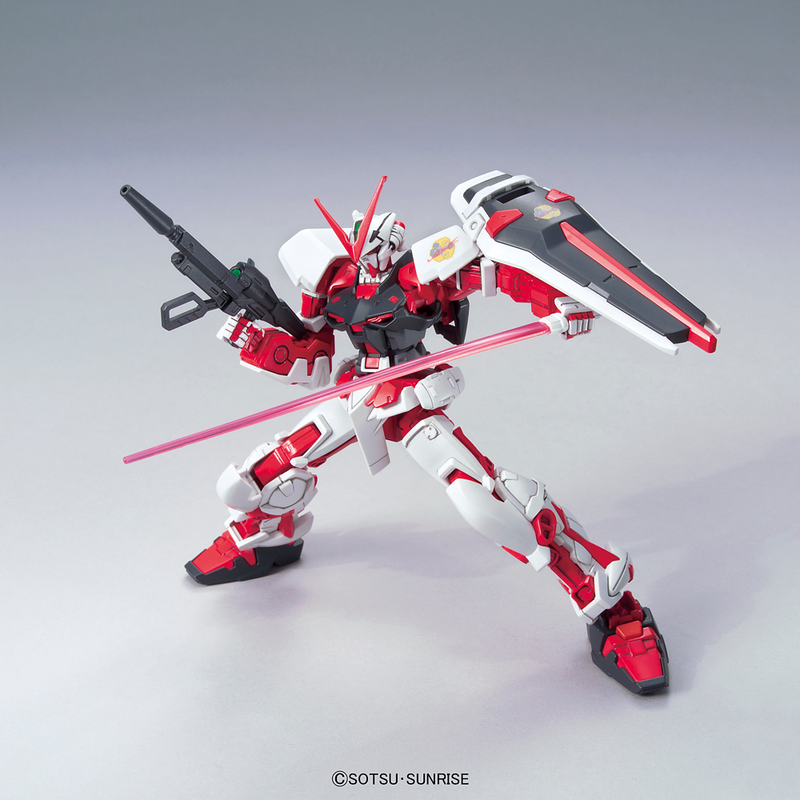 High Grade (HG) Gundam Seed 1/144 MBF-P02 Gundam Astray Red Frame (Flight Unit)
