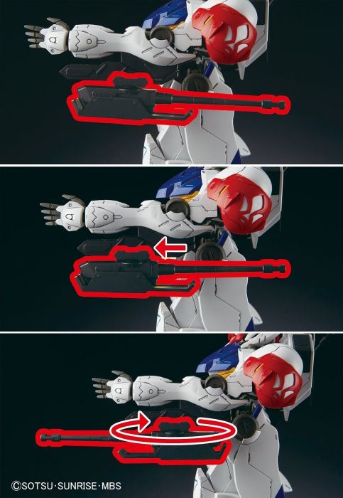 Iron Blooded Orphans 1/100 Full Mechanics Gundam Barbatos Lupus